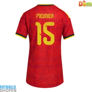 Billiga Belgien Thomas Meunier #15 Hemmatröja Dam VM 2026 Kortärmad
